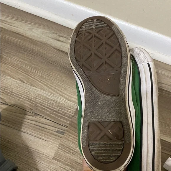 Converse Green Canvas Sneakers - Picture 3 of 3